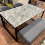 ニトリ｜セラール150　ベンチダイニング４点セット買取しました！愛品館市原店